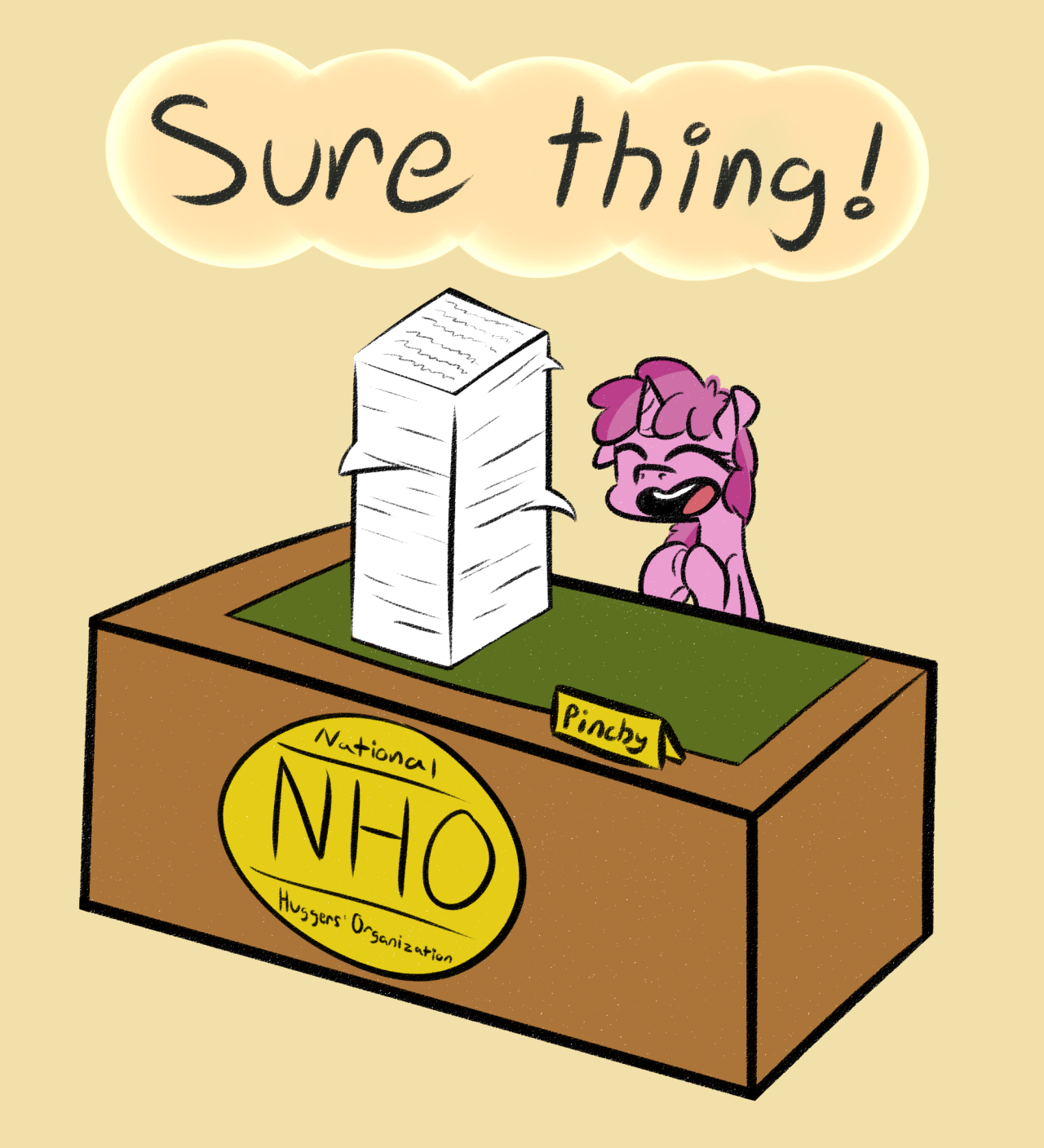 justapinchofpinchy:  Just fill out this paperwork and Pinchy will get you all set
