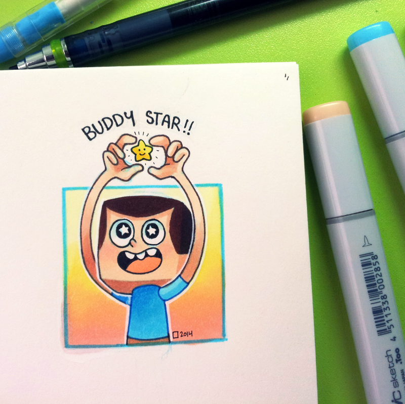 kurisquare:  &ldquo;I think buddy stars are still relevant!&rdquo; Started