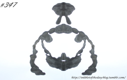 Inkblot #347Instructions: Tell me what you see.-Enjoy
