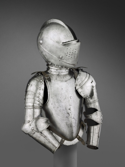 Armor for a boy about seven, Northern Italy, late 16th century.from The Philadelphia Museum of Art