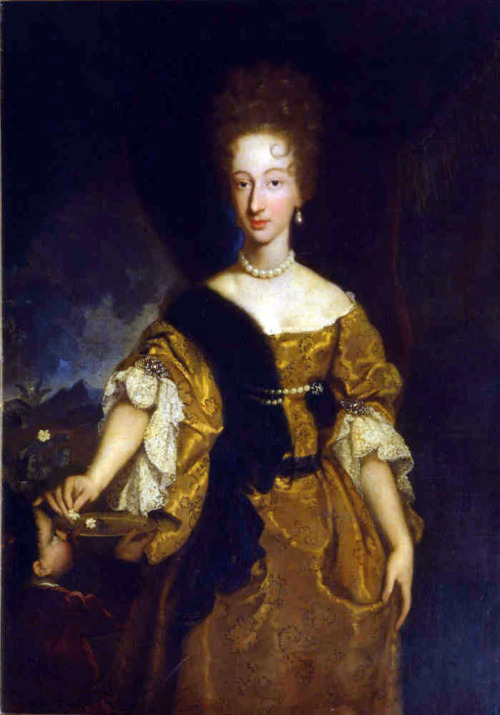 Violante of Bavaria, Grand Duchess of Tuscany by Niccolò Cassana 1686-90