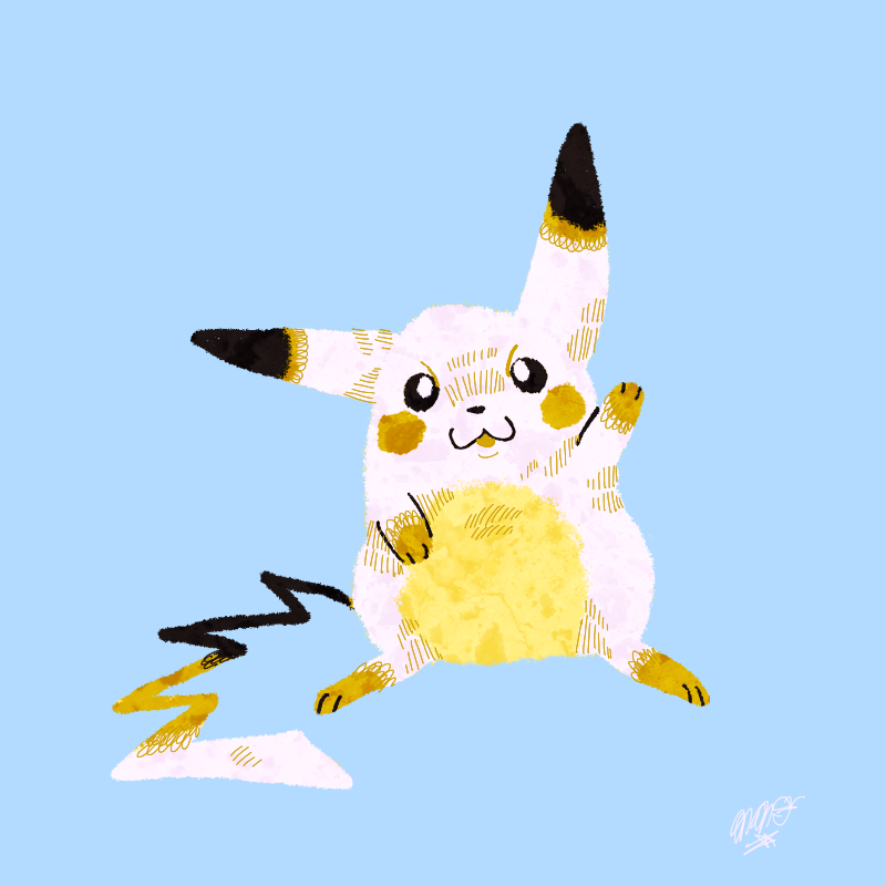 morgan-arts:  It’s Pokemon’s 20th anniversary this year. I felt inspired by a