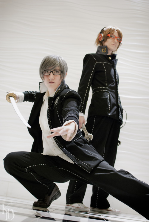 kdoranphoto:Persona 4 [Katsucon 2013] Souji Seta | Yosuke Hanamura | Photographe