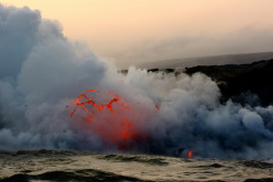 cerceos:  slworking2 Kilauea volcano lava