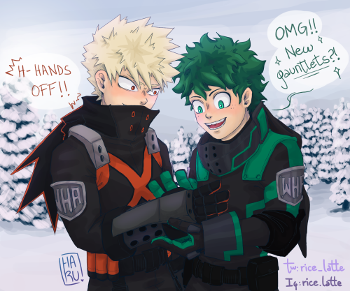 Finally finished my BkDk take on the new MHA movie suits … I don’t know