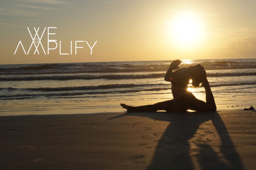 When in Florida, you have to rise with the sun and practice some yoga on the beach! Featuring: Amand