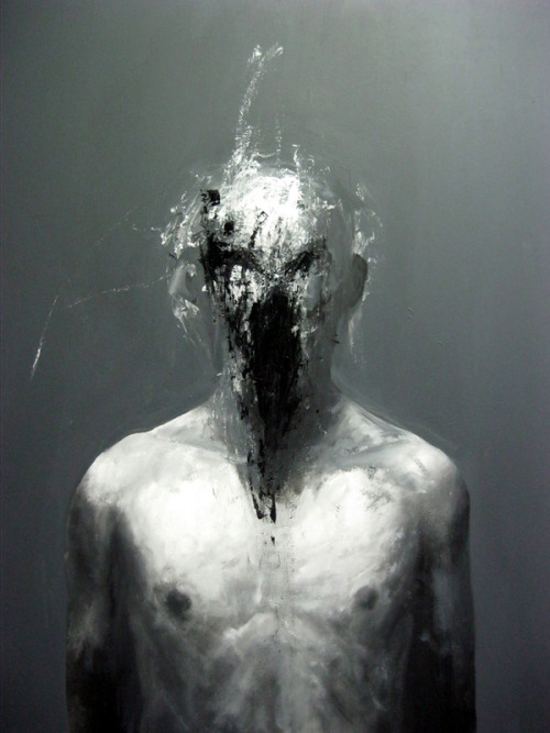 7while23: Benjamin Carbonne, Untitled, 2010 (Acrylic on canvas 100 x 100)