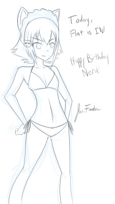 Happy Birthday to my good buddy http://justcallmeanerdsfw.tumblr.com/ Sorry it&rsquo;s really late ;w; I just got home