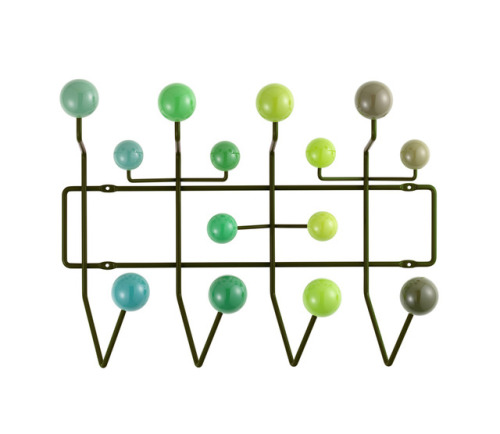 Ray and Charles Eames, Hang-it-All rack for kids, 1953. Welded steel frame, wooden balls. USA. vitra