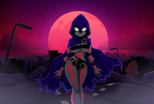 ravenravenraven: Happy Halloween everyone! Here’s a little set I put together for the occasion. Links to alternate versions: If you found the bats in the foreground of the Jinx pic to be distracting then here it is without them. Vampire Jinx I did some