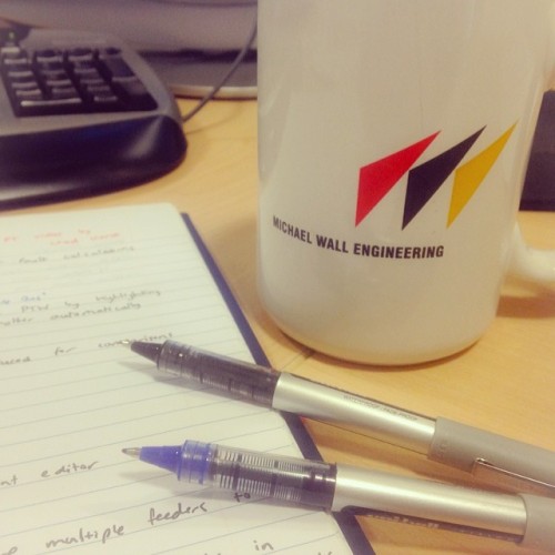 Goooodmornin workgrind ☕️ #work #intern #goodmorning #engineering (at Michael Wall Engineering)