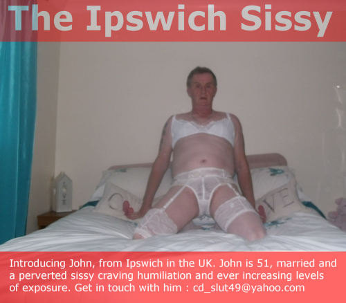 sissy2expose: A new(ish) sissy on tumblr, John wants all the reblogging and exposure he can get - so