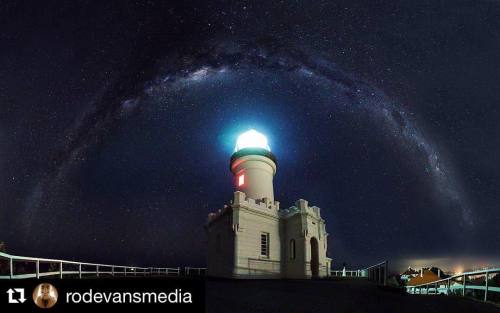 On a clear night Byron Bay , captured a few nights ago&hellip; Repost @rodevansmedia ・・・ Here&rsquo;