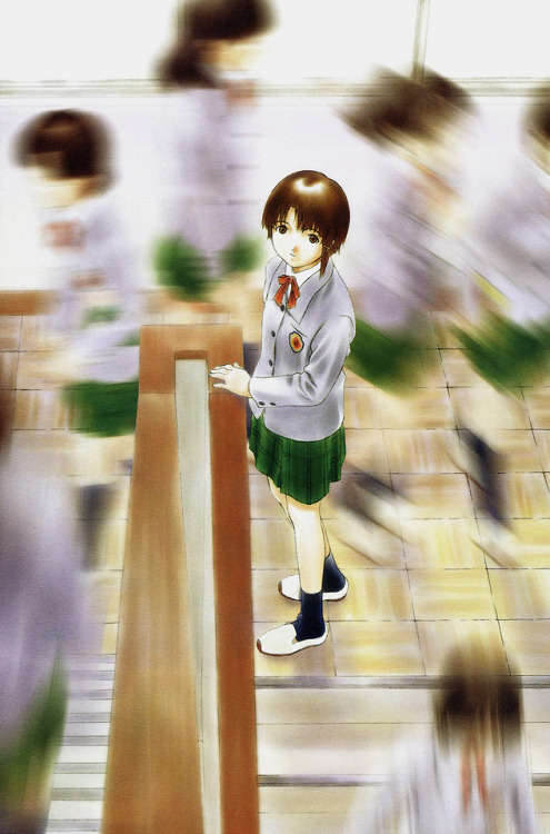 immloveanime:Visual Experiments Lain by Yoshitoshi ABe