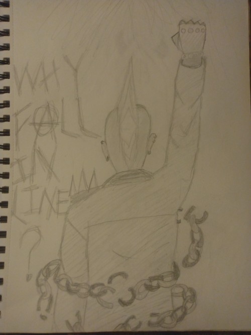 This Was A Fun Little Fifteen Minute Sketch Challenge. You Put Your Playlist On Shuffle And Draw Something