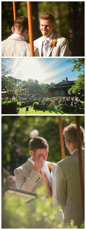 livingwithsin:  asianboysloveparadise:  Tim and Scott’s Gay Wedding at Lord Thompson Manor  Reblogged because I love the pictures but it’s not a gay wedding, it’s a wedding.  