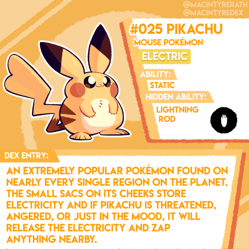 New Pokédex entry added!no.025 Pikachu
