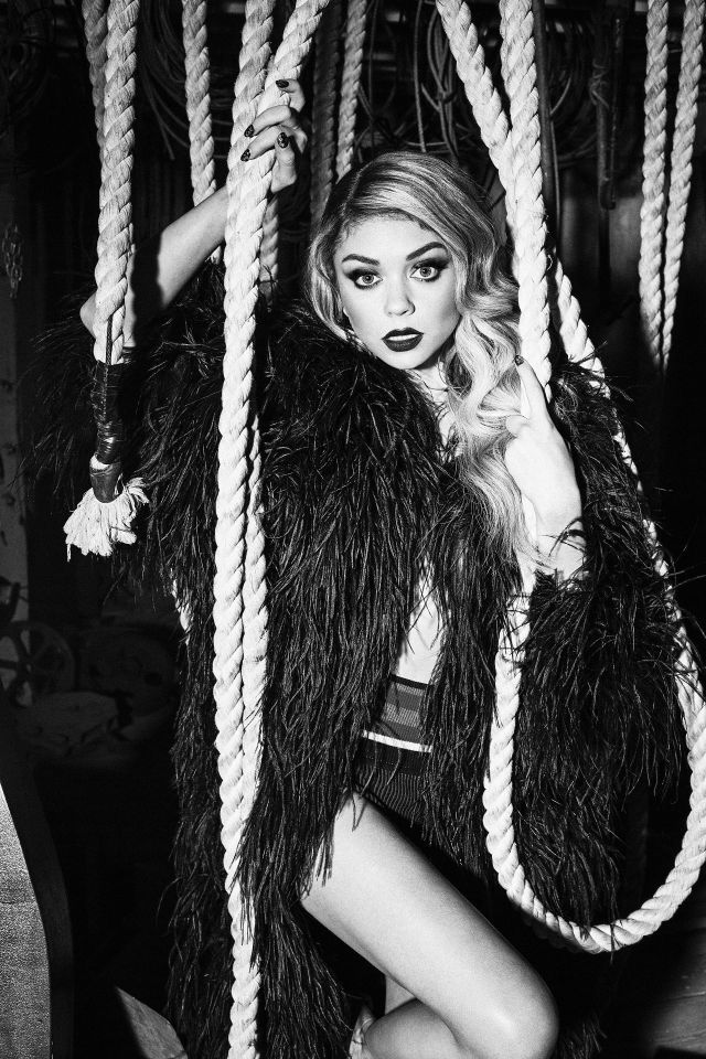 Sarah Hyland for Galore Magazine