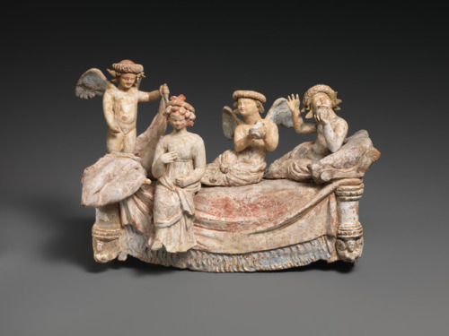 met-greekroman-art:Terracotta Banquet Group, Greek and Roman ArtMedium: terracottaPurchase, Patricia