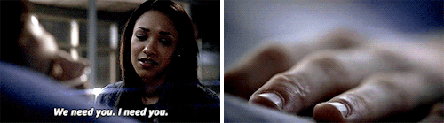 kingmakings:Barry Allen is Central City’s hero, and Iris West-Allen is his hero, his ride or die, hi