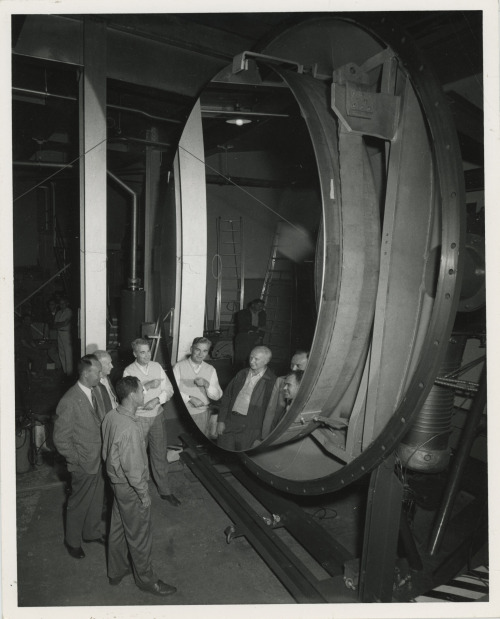 Photographer unknownThree-meter aluminized telescope mirror, Lick Observatory, ca. 1960Gelatin silve