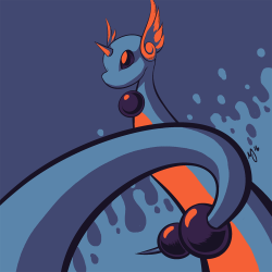 idoodleonmargins:  Dragonair in #12, From the Twitter request! 