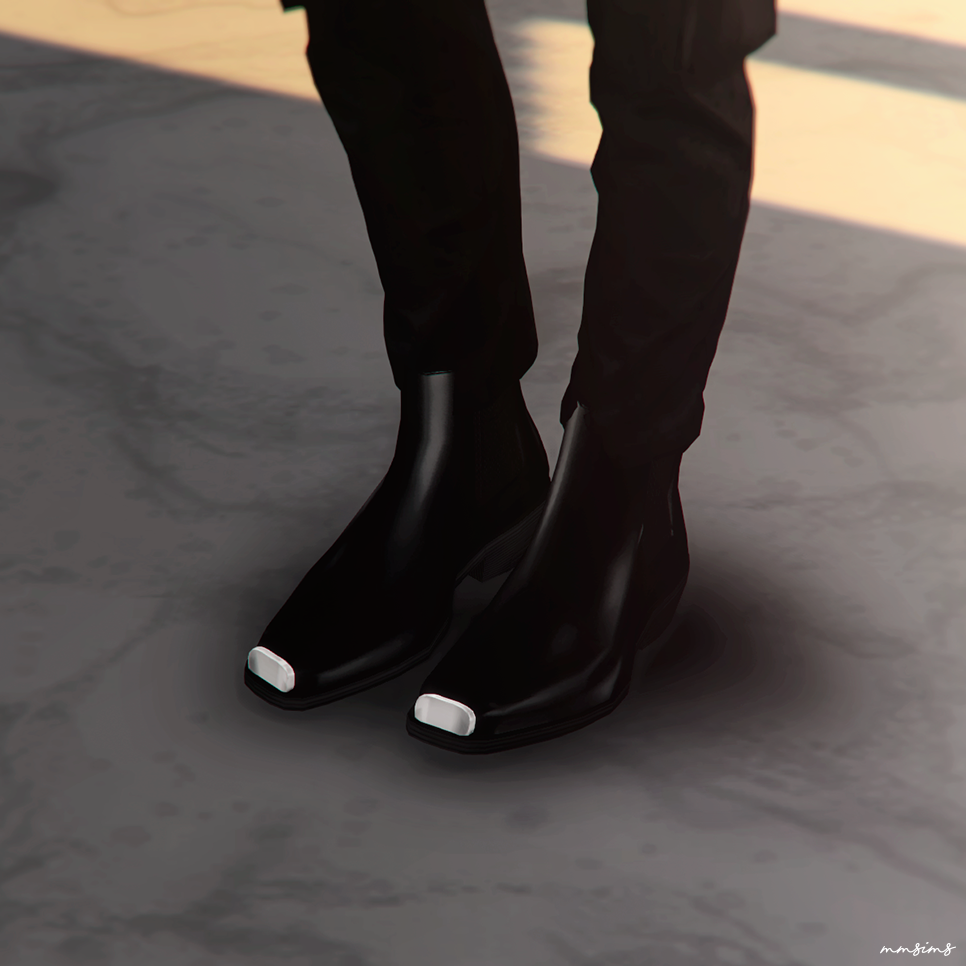 Mmsims — S4cc Mmsims Shoes Metal Toe Chelsea Boots