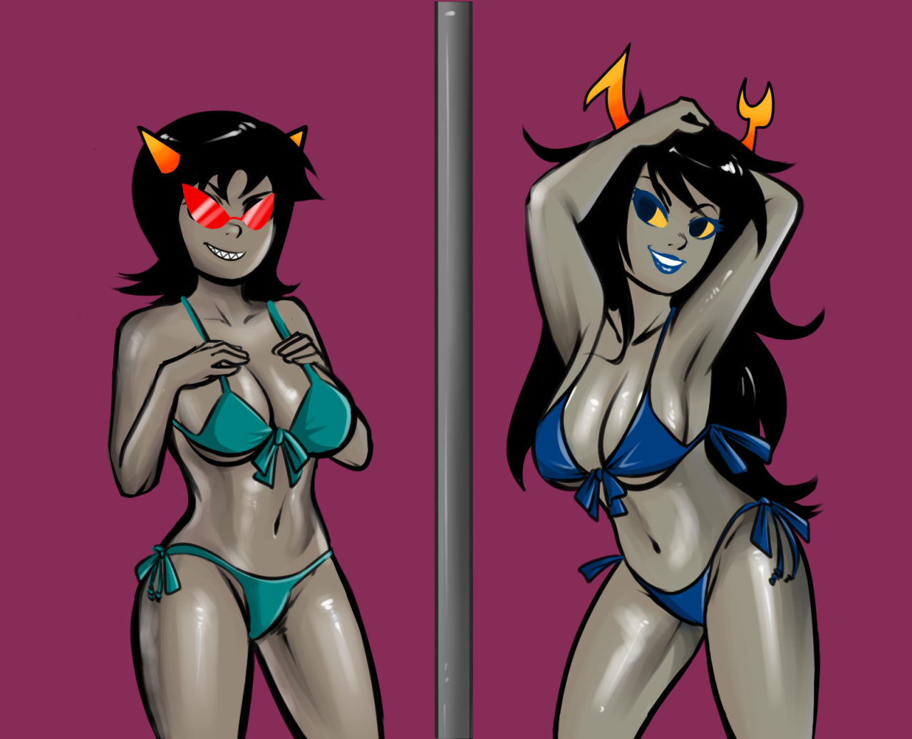 crablouse:  commissioned edit of a previous pic! :D