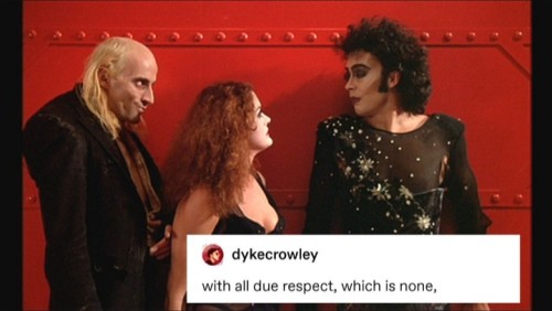 Rocky Horror + Textposts