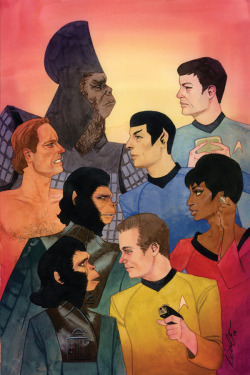 kevinwada:  Star Trek Planet of the Apes #3 