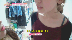 somi trying to fuse into yoojung