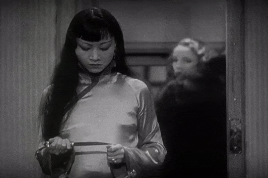 silvercreations:Anna May Wong and Marlene Dietrich in 1932′s Shanghai Express.