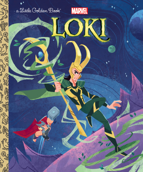 The Loki Little Golden Book is now out! I hope if you check it out you enjoy it as much as I enjoyed