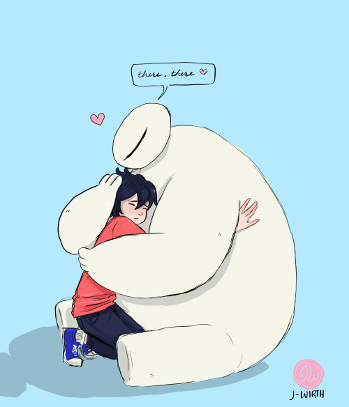 j-wirth:Just felt like drawing hugs. I thought… who gives the best hugs? I love this fanart ~