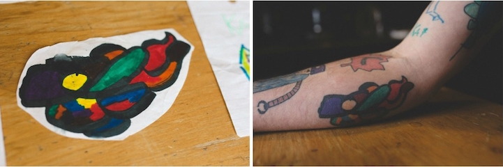 escapekit:Father &amp; Sons TattoosFather Keith Anderson for the past 7 years