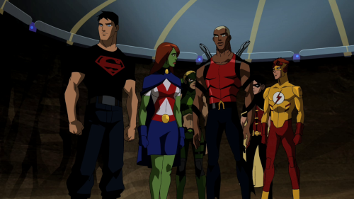 superheroes-or-whatever: “The Team” in season 1 of Young Justice