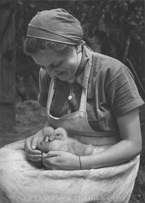 The tiniest protégés at the farm. Photo: Hans Retzlaff