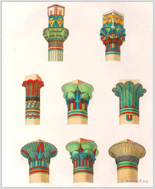 Egyptian Pillars