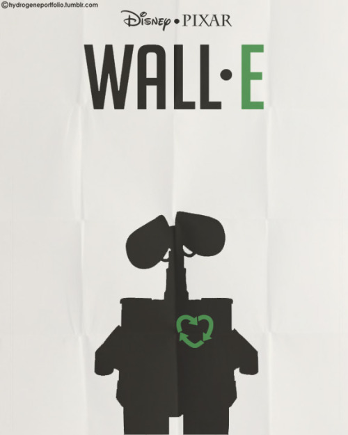 Minimal Film Posters - WALL•E (2008)