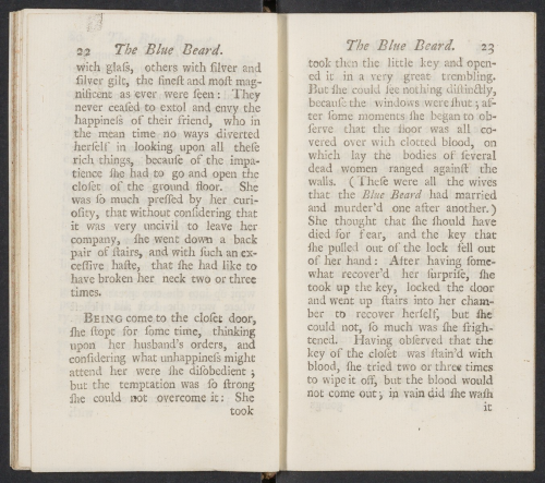 Perrault, C. (1729). Histories, or tales of past times. London: J. Pote. Donated by Houghton Library