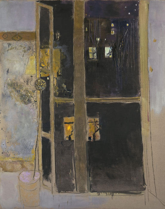 Window , Night   -   Pierre Lesieur   1983French, 1922-2011 Oil on canvas