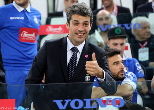 massimilianoferraro:  The Italian actor Luca Argentero at Juventus Stadium of Turin for “La Partita del Cuore 2015” 