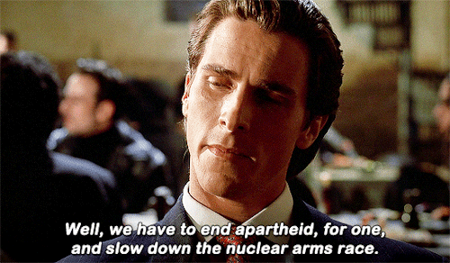 American Psycho (2000) Dir. Mary Harron 