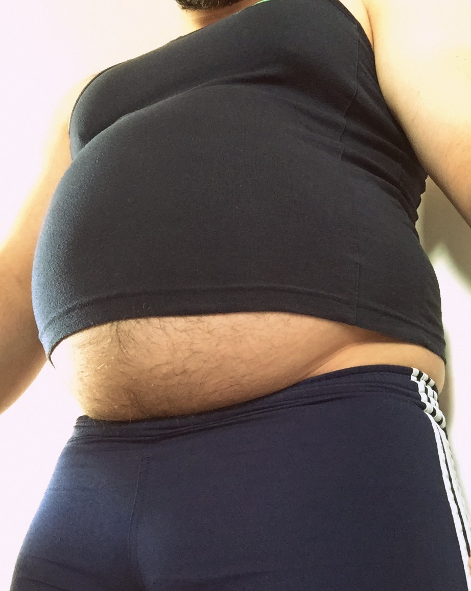 gaininghulk:  Old gym vest and shorts again