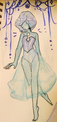 kimutie:  blue pearl doodles 