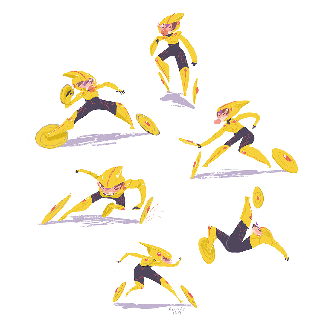 anordinaryadventurer:  WOMAN UP!  mah love GoGo~ &lt;3 &lt;3 &lt;3