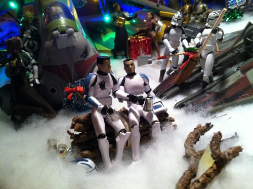 nmallenart: So my husband rexonleave and I didn’t want to put our Clone Wars figure collection