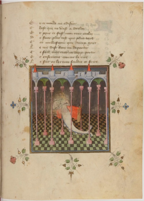 Roman de Mélusine, en vers français, attribué à Couldrette et Jean d'Arras.Bibliothèque Nationale de