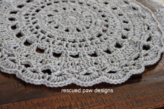 Free Mandala Crochet Pattern :: Rescued Paw Designs