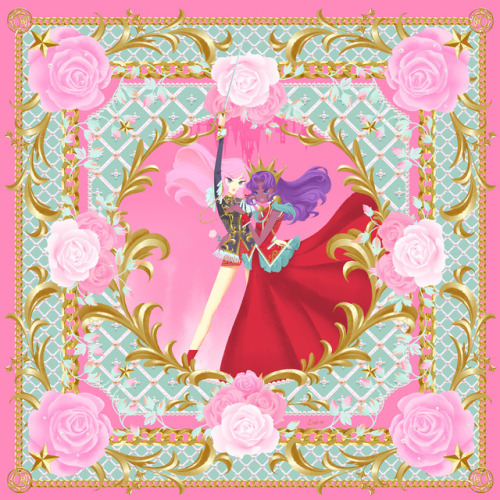 eastwoodwong:Utena and Anthy surrounded by Versailles vibes.